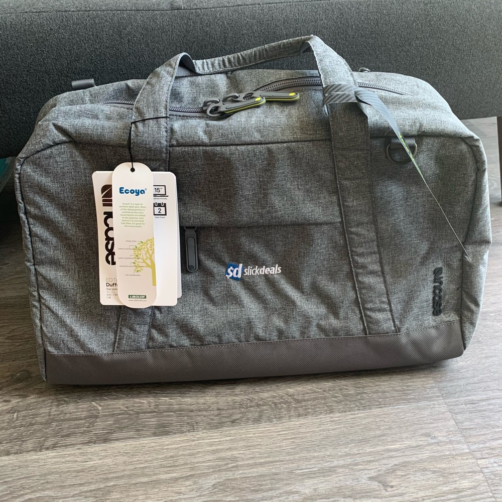 Incase Slickdeals EO Travel Duffle Tech bag.